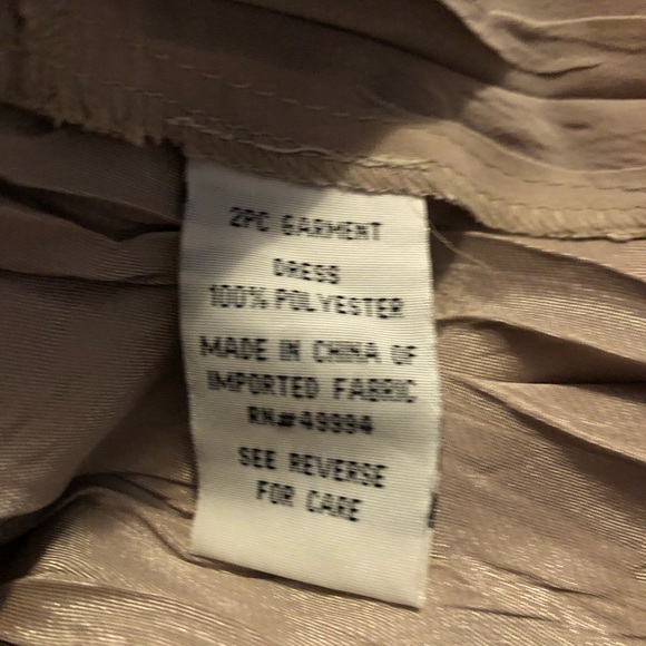 Vintage R & M Richards Champagne Formal Evening wear - Picture 15 of 16